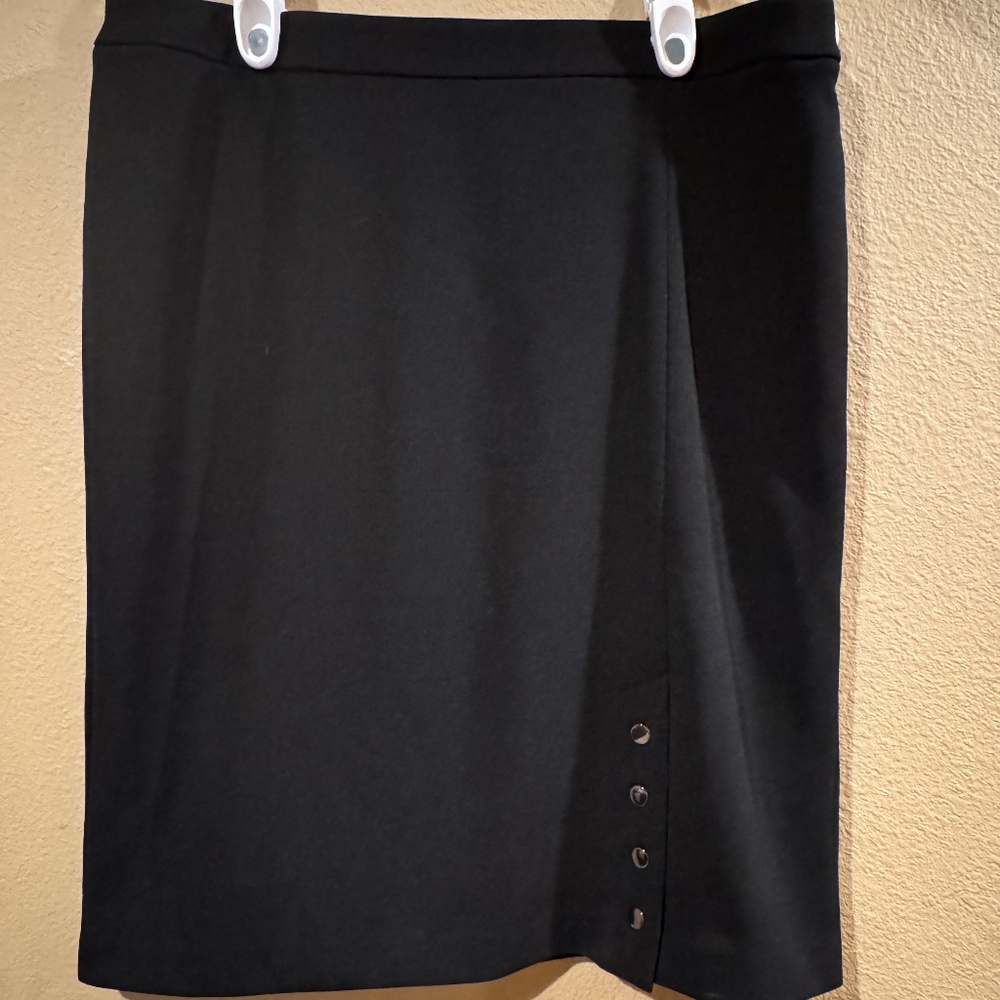 Calvin Klein Black Pencil Skirt